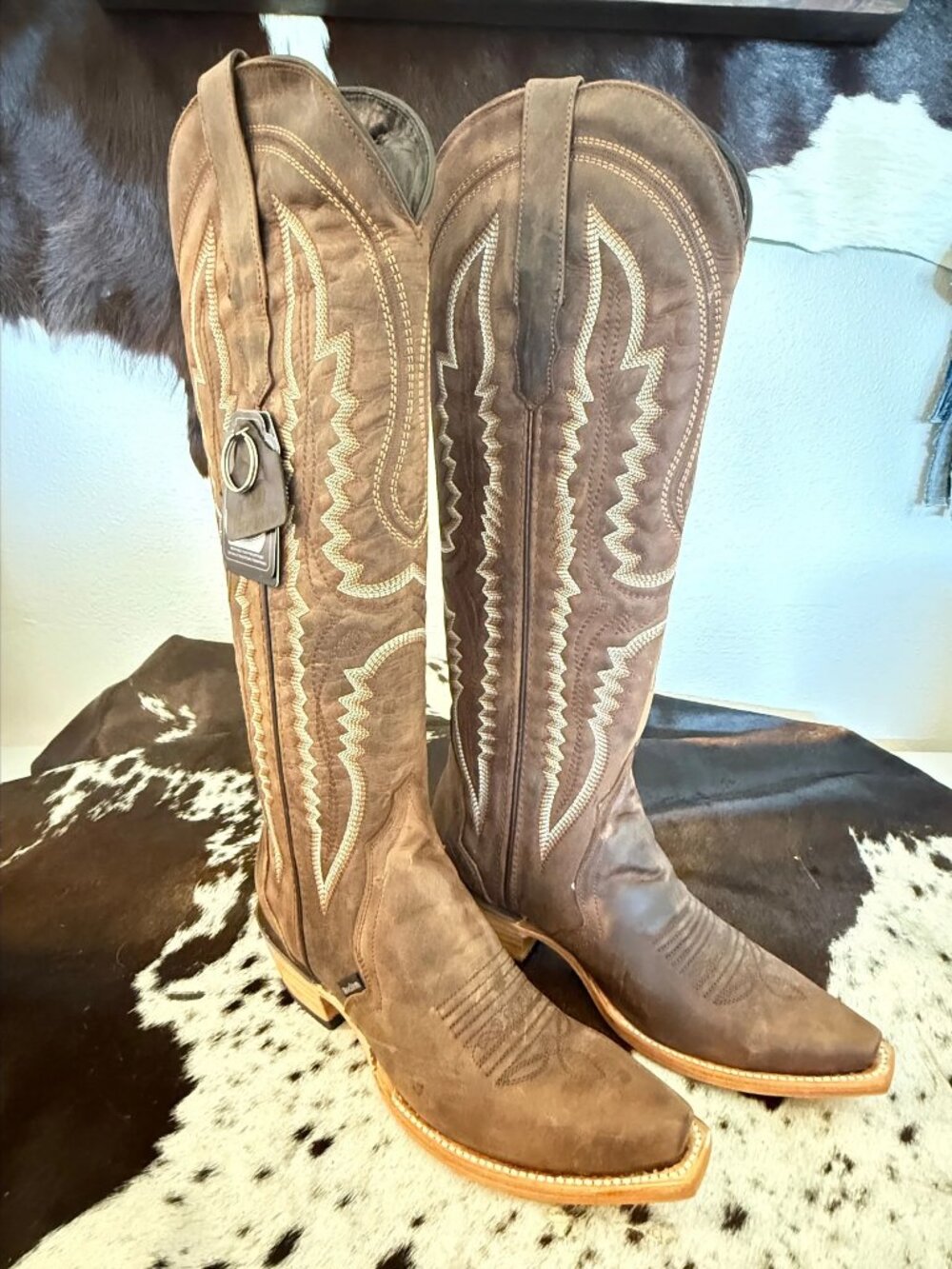 Rock'Em - Erica Tall Snip Toe Boot - W8EE ($280 MSRP)